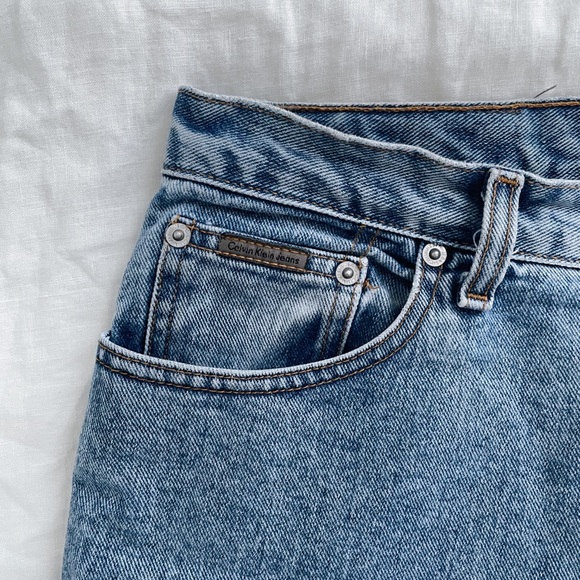 Vintage Calvin Klein / Rare Classic Mom Jeans - Picture 8 of 9